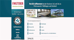 Desktop Screenshot of holzbau-finsterer.de